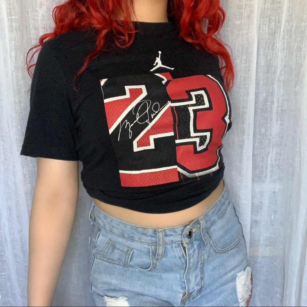 ❌SOLD❌ 💝Jordan 23 black/Red T-Shirt